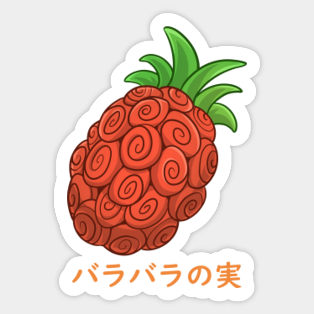 Bara Bara No Mi One Piece One Piece Sticker TeePublic